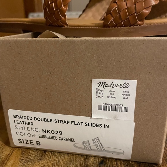 Madewell The Teagan Slide Sandal in Leather - Picture 2 of 6